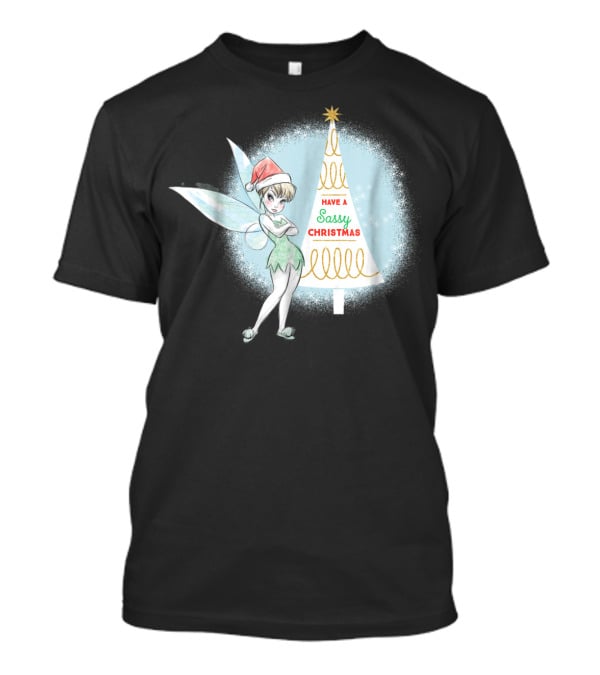 Disney Tinker Bell Have A Sassy Christmas Holiday T-Shirt