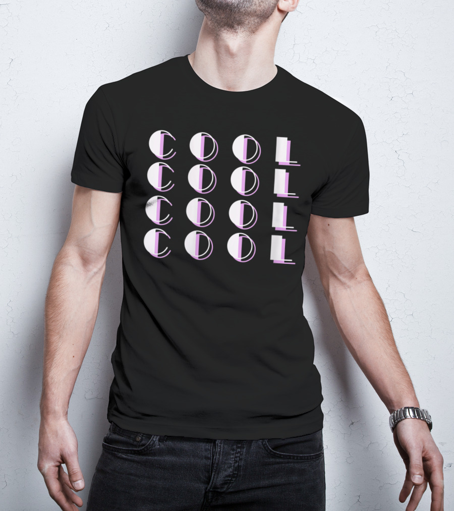 Jonas Cool First Name Circles And Lines T-Shirt