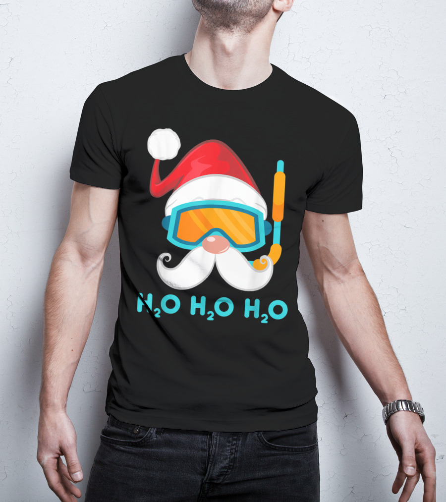 Santa Claus H2O Snorkeling Lover T-Shirt
