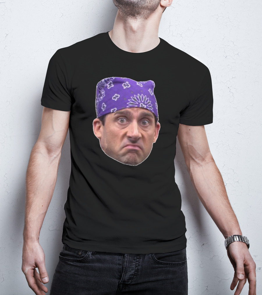 Prison Mike Bandana Head From The Office T-Shirt