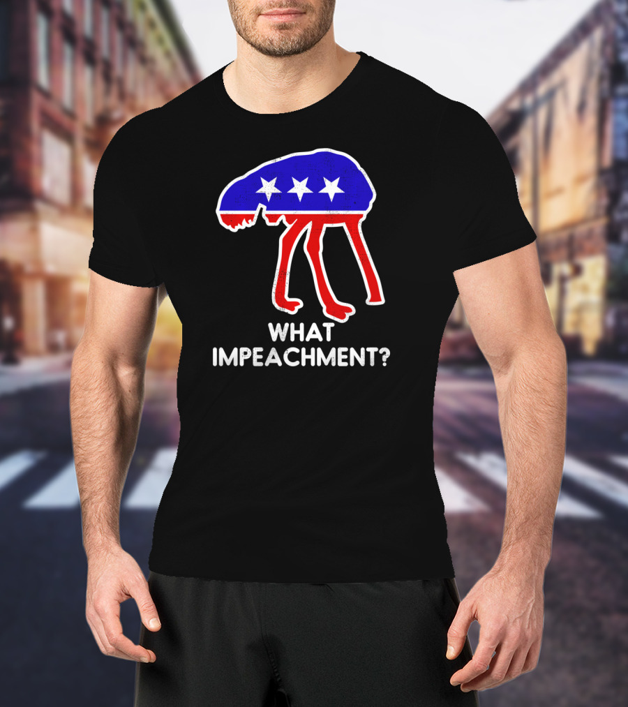 What Impeachment Ostrich Stars Republican T-Shirt