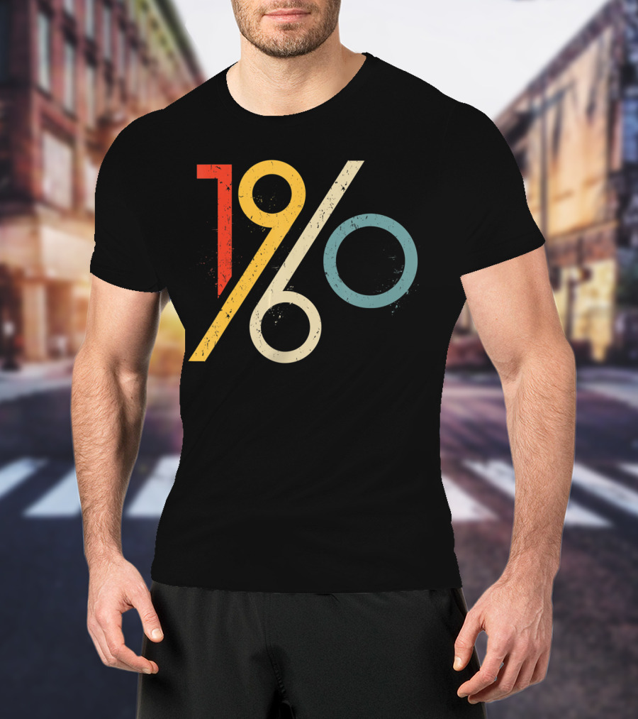 1960 Vintage Retro Birthday T-Shirt