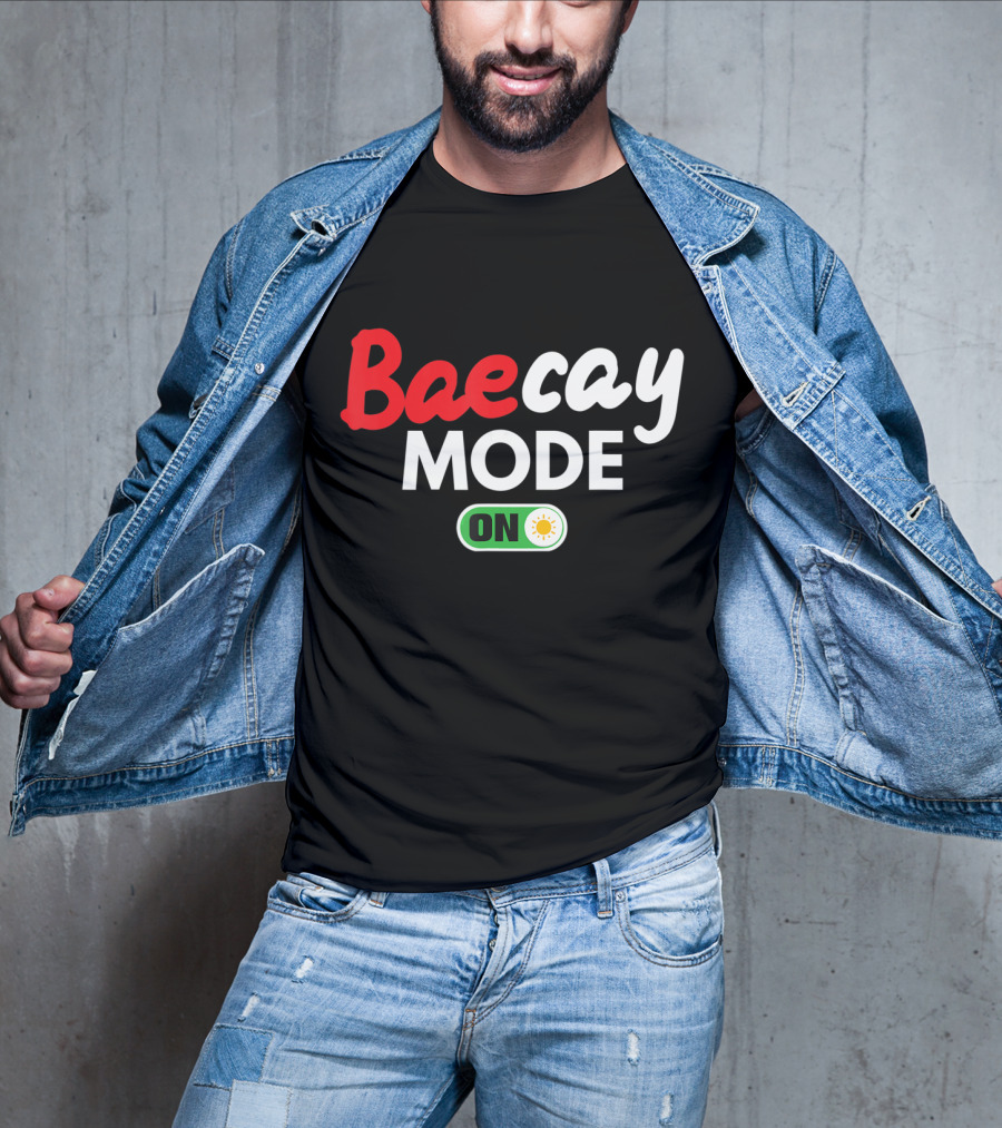 Baecay Mode On Couples Vacation Sun Switch T-Shirt