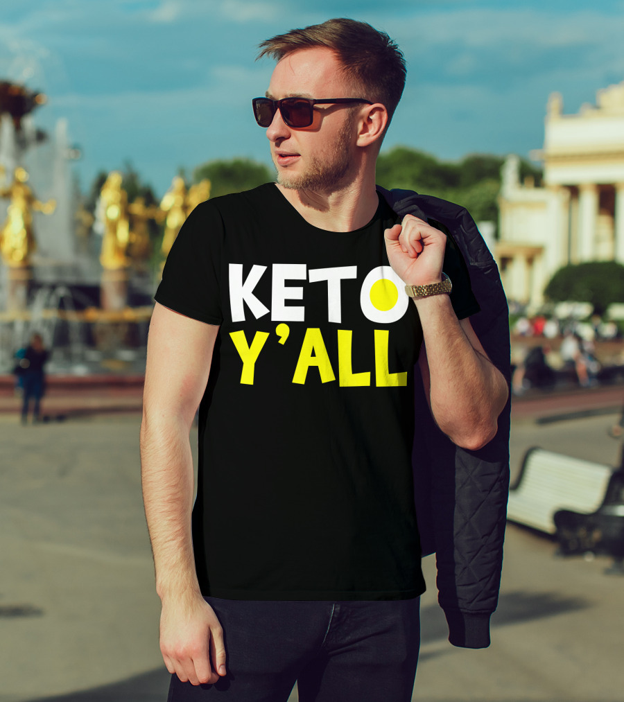 Keto Y'all Ketogenic Diet Bodybuilding T-Shirt