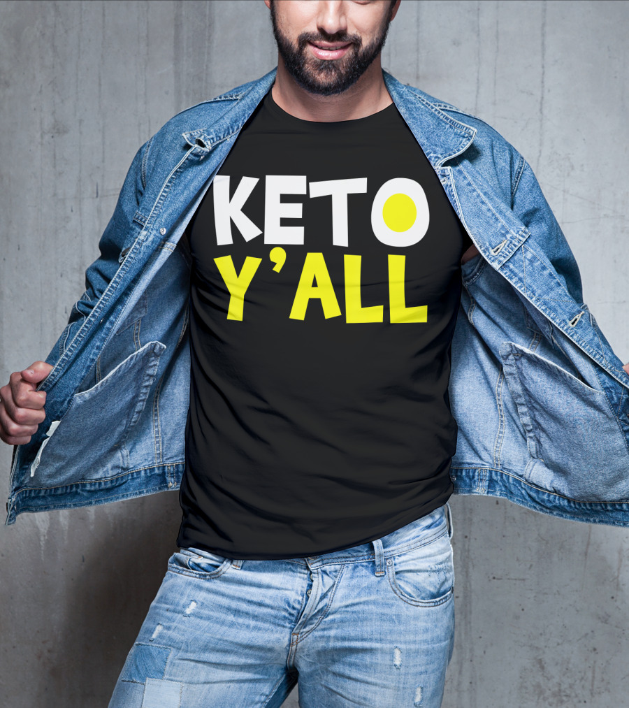 Keto Y'all Ketogenic Diet Bodybuilding T-Shirt