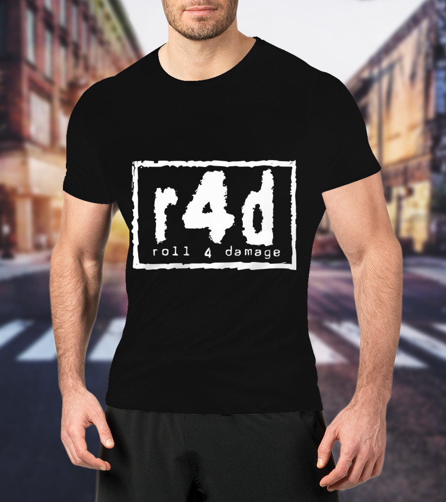 NWO R4D Roll 4 Damage Dnd RPG Roleplay T-Shirt