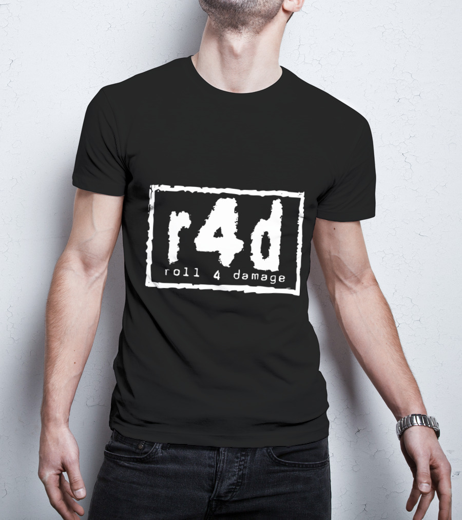 NWO R4D Roll 4 Damage Dnd RPG Roleplay T-Shirt