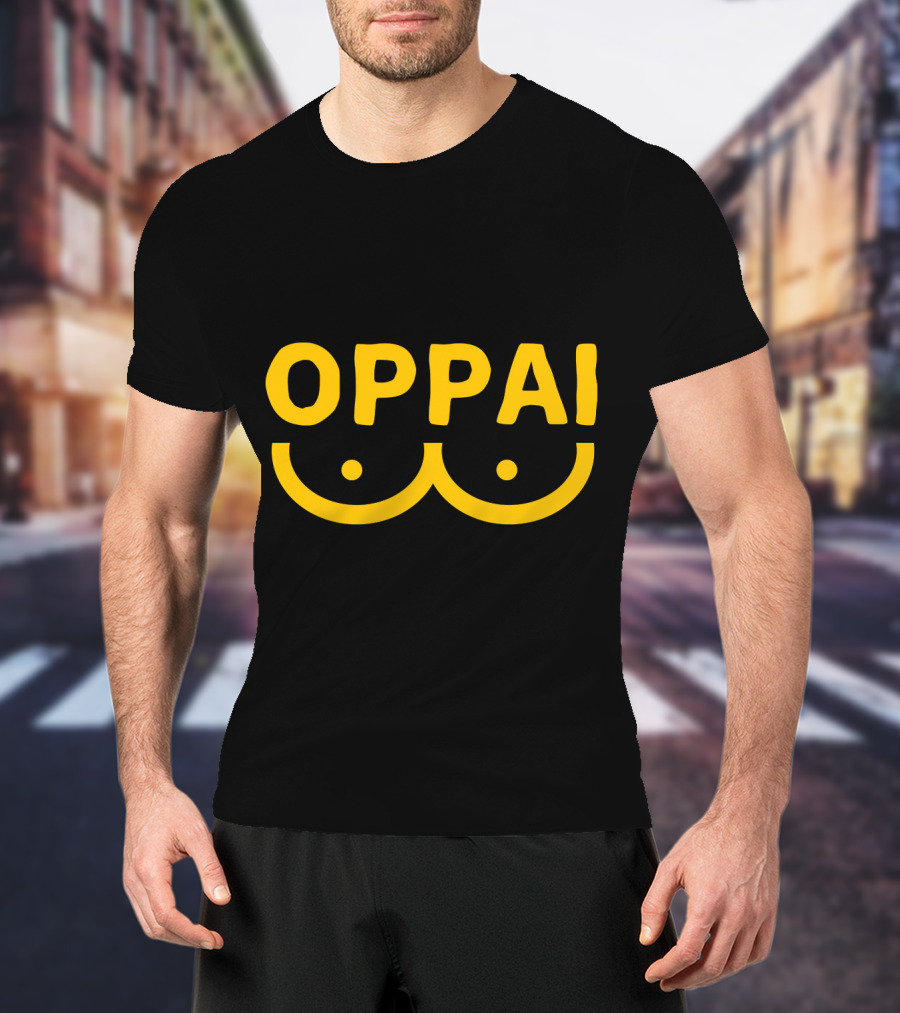 Oppai Saitama One Punch Man Anime Fandom T-Shirt