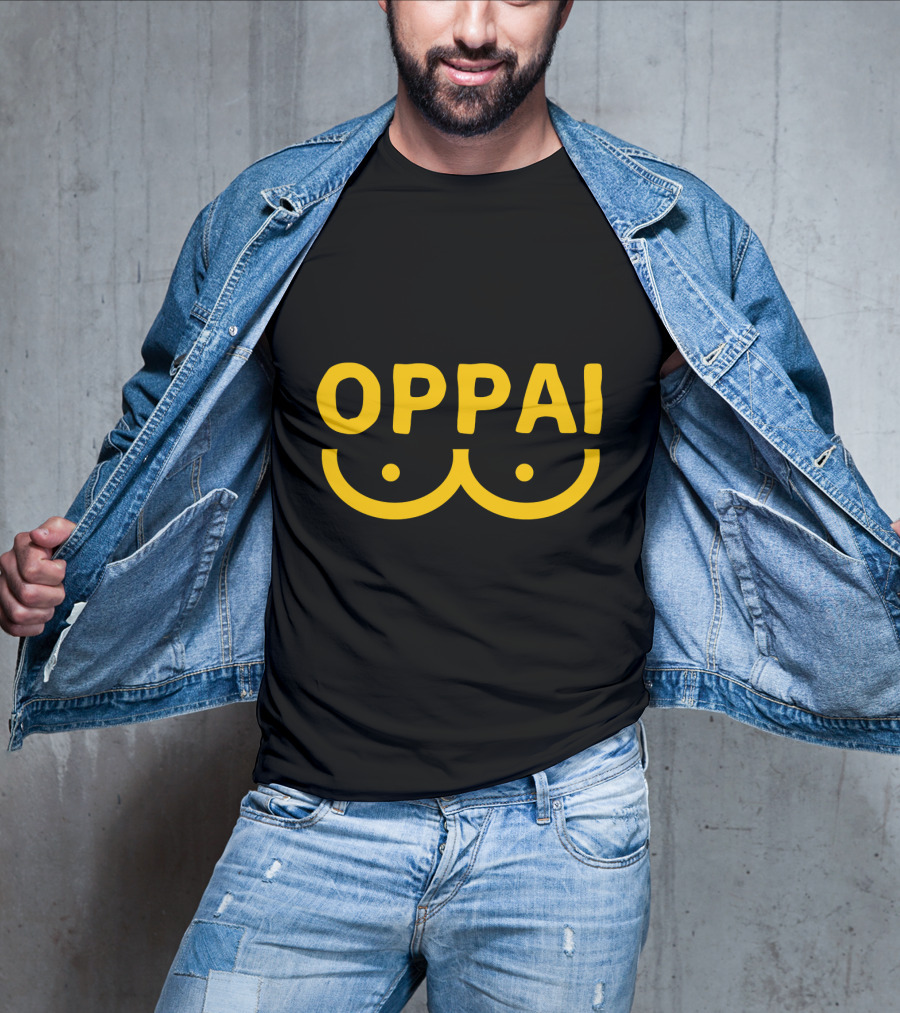 Oppai Saitama One Punch Man Anime Fandom T-Shirt