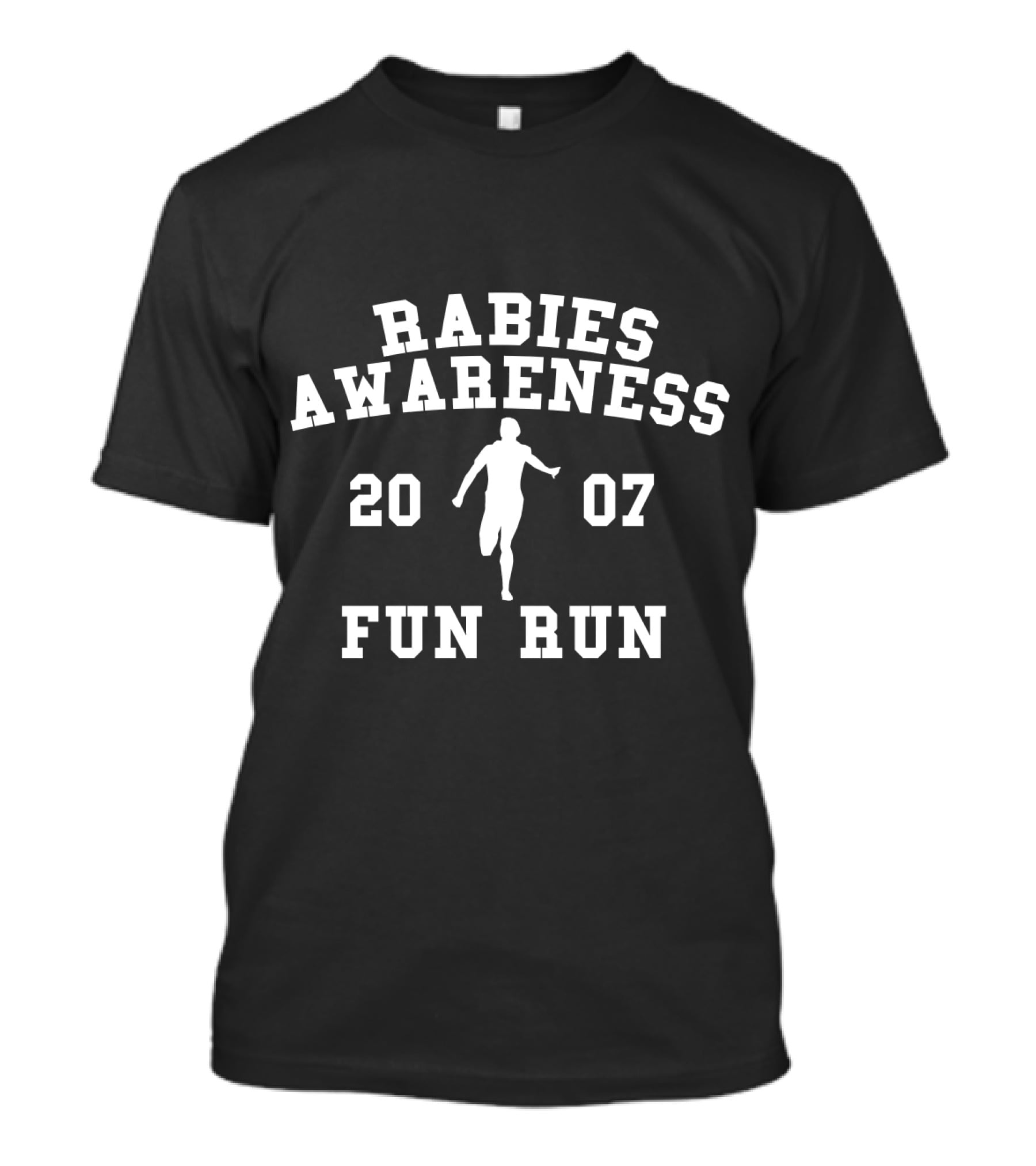 Rabies Awareness Fun Run 2007 Michael Scott T-Shirt