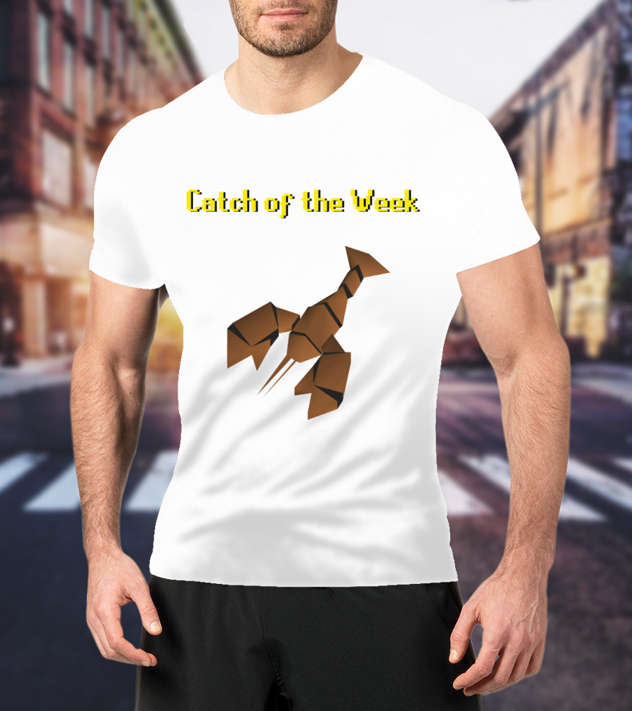 Catch Of The Week Runescape Lobster Pixel T-Shirt