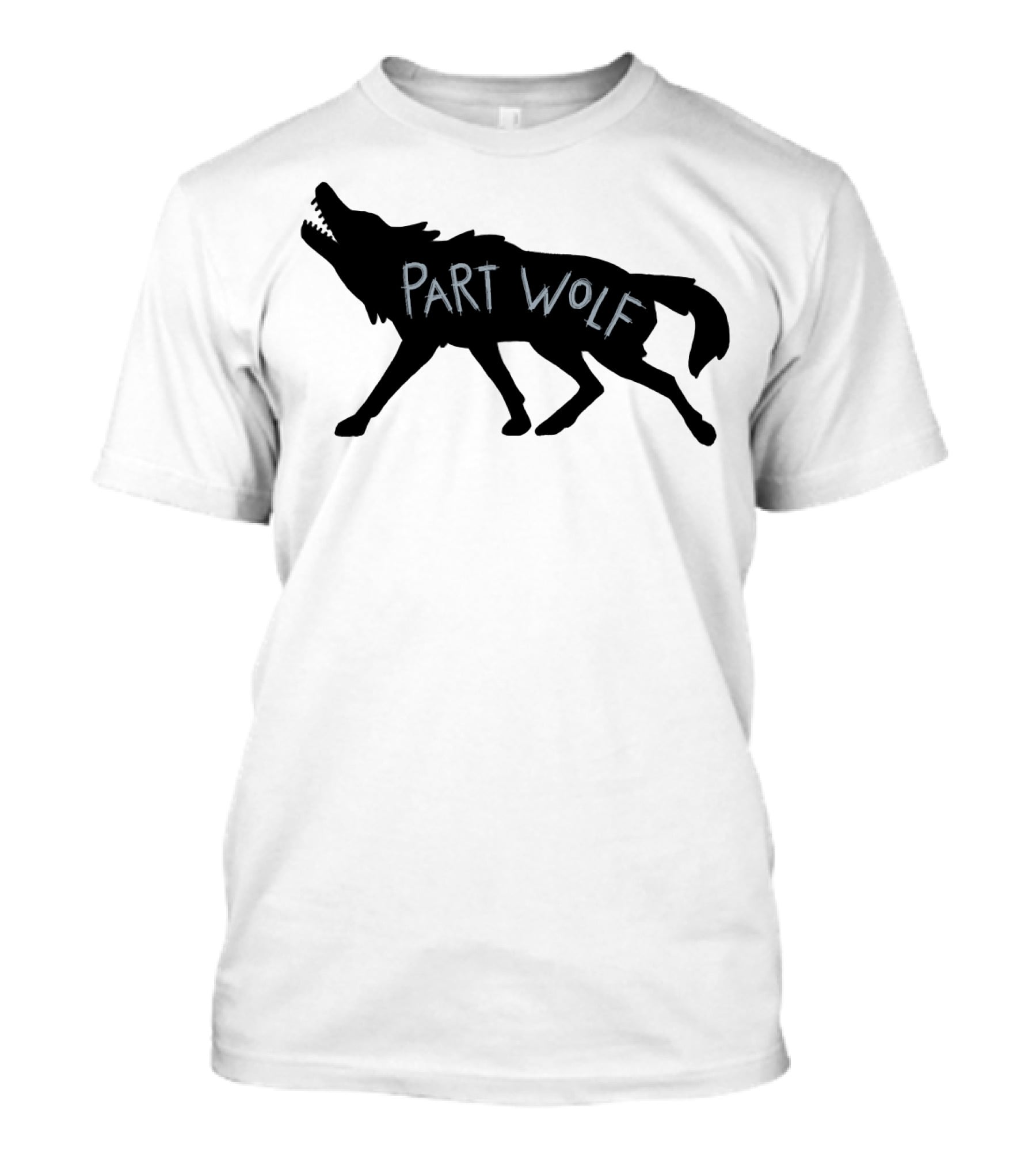 PART WOLF Howling Wolf T-Shirt