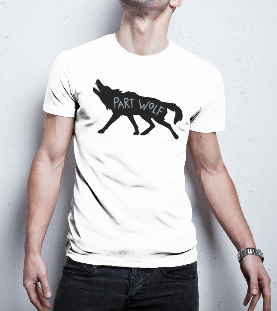 PART WOLF Howling Wolf T-Shirt