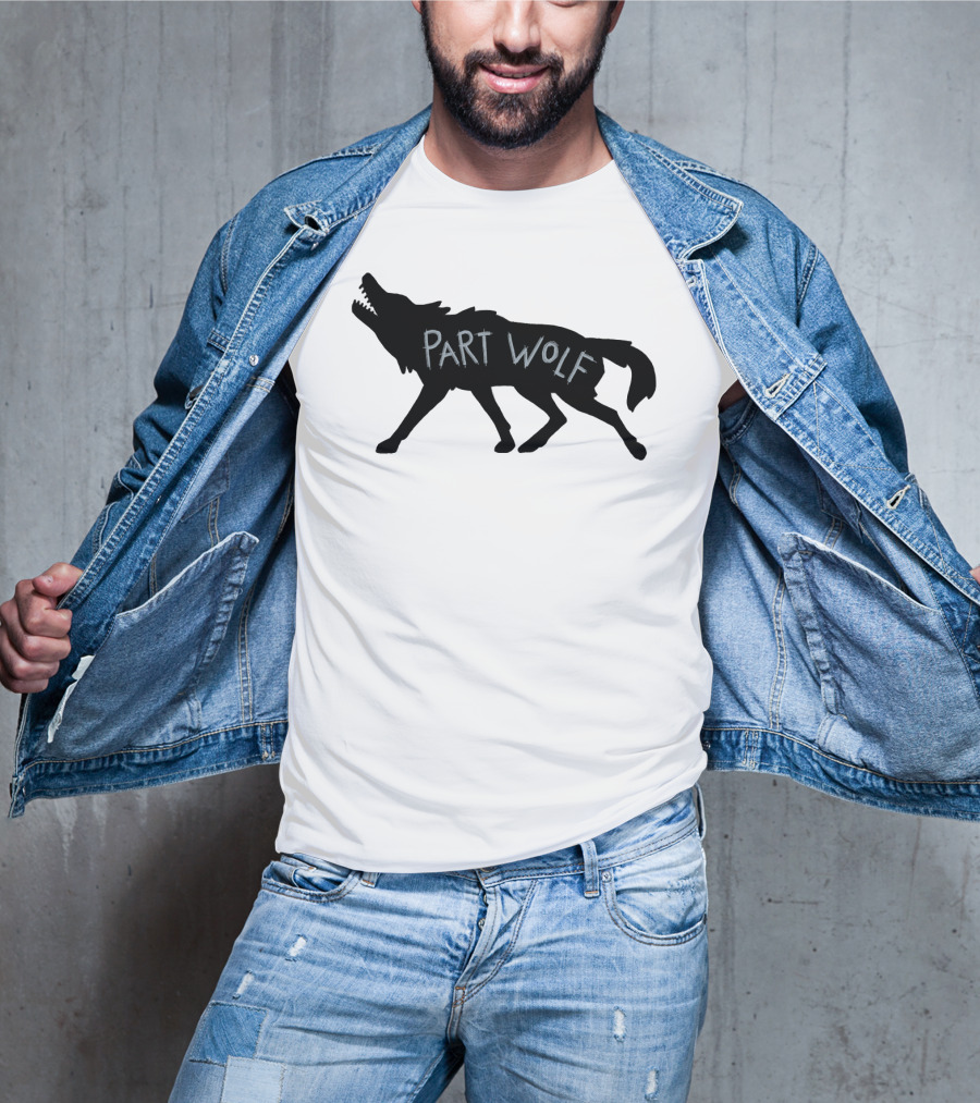 PART WOLF Howling Wolf T-Shirt