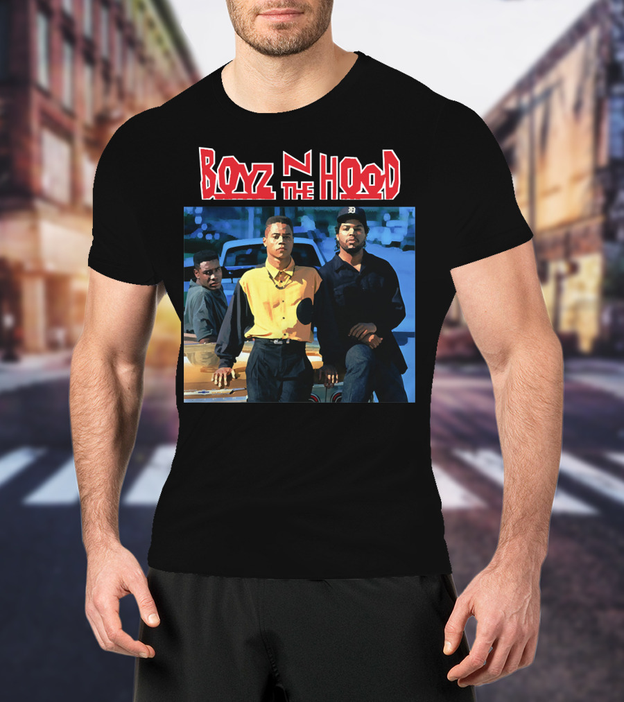 Boyz N The Hood Movie Characters T-Shirt