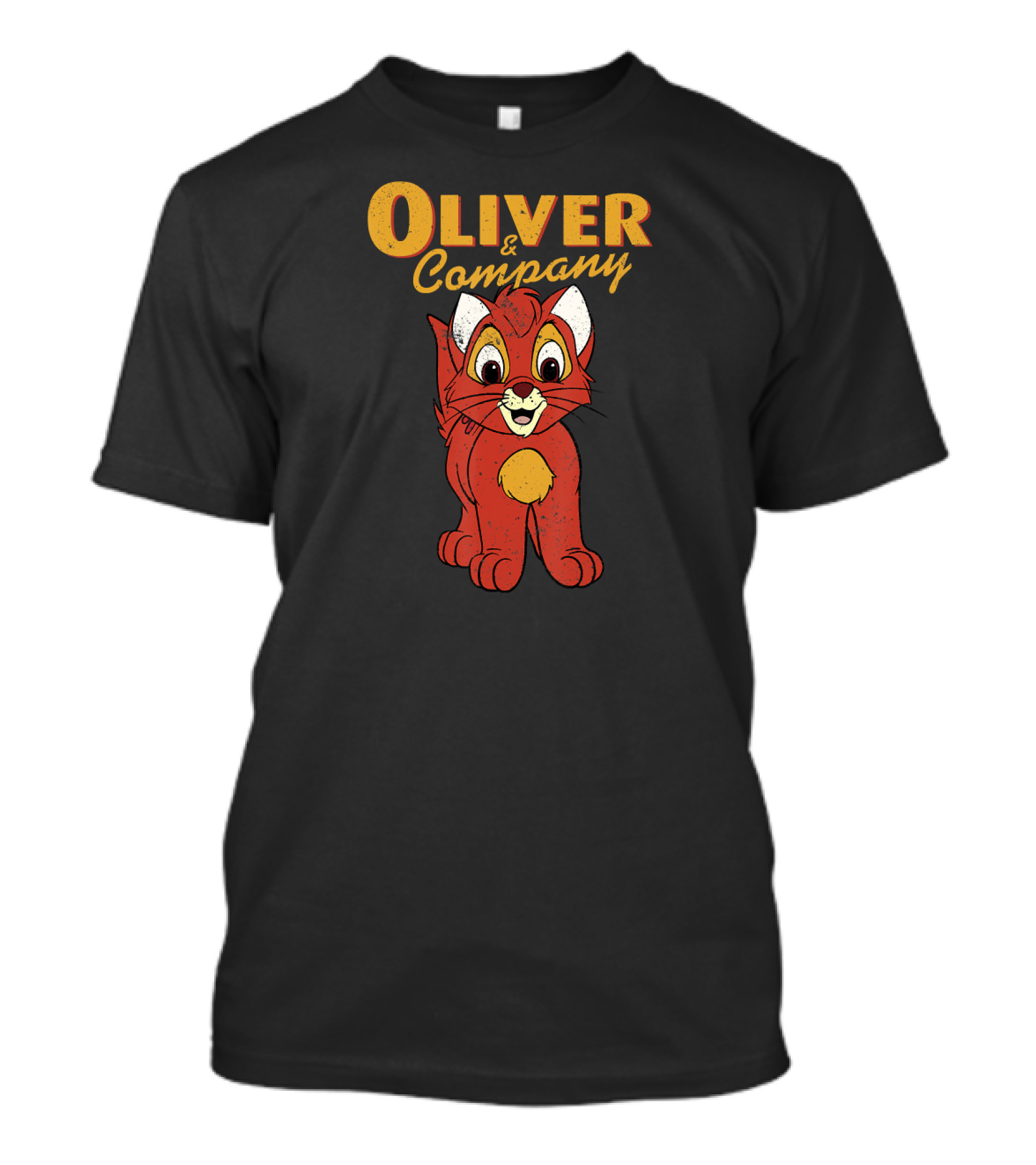 Oliver And Company Disney Movie Cat T-Shirt