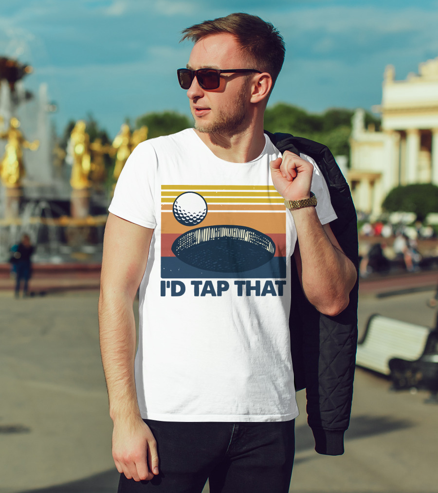 I'd Tap That Golf Ball Vintage T-Shirt