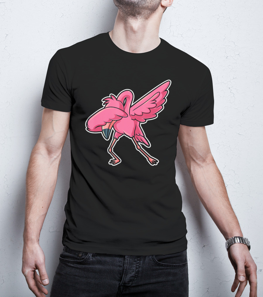 Dabbing Flamingo Dab Iconic Pose T-Shirt