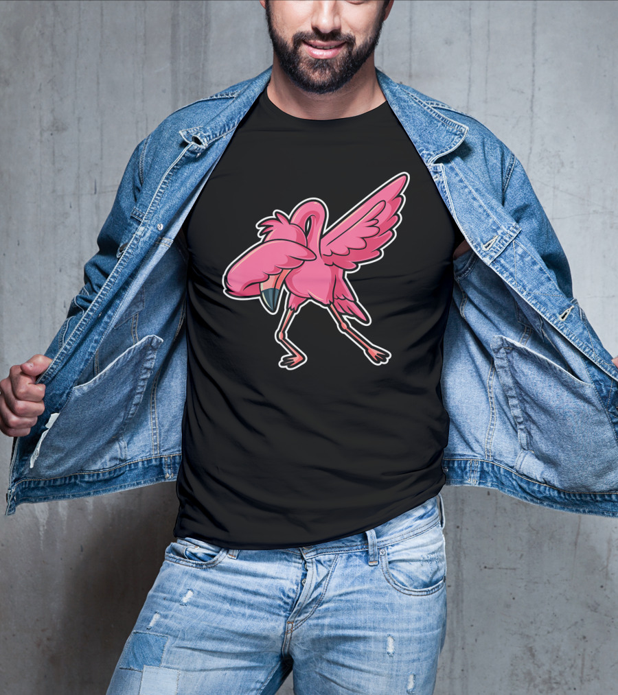 Dabbing Flamingo Dab Iconic Pose T-Shirt