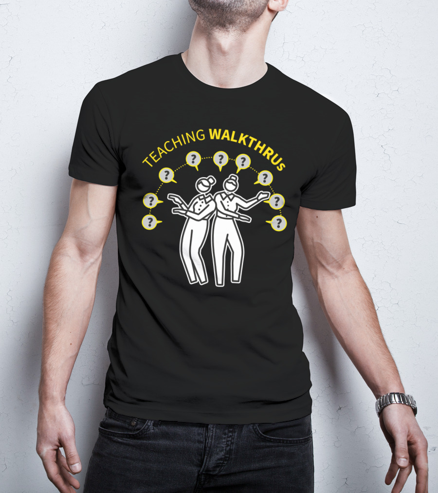 Teaching WalkThrus 6 Dancing Figures T-Shirt