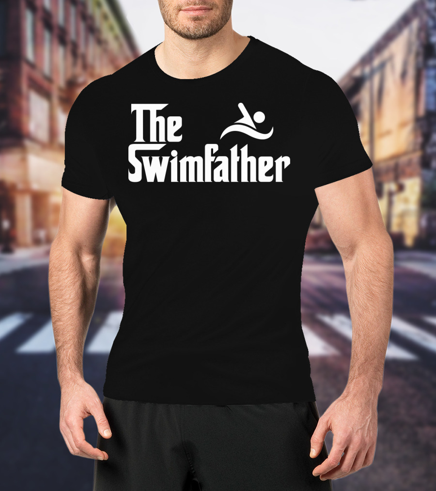 The Swim Father Swimming Swimmer Parody Inspired By Iconic Film T-Shirt