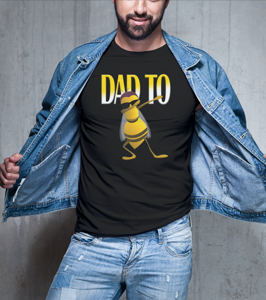 Dad To Be Dabbing Bee T-Shirt