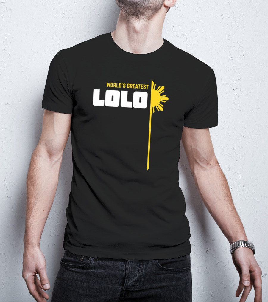 World's Greatest Lolo Filipino Grandpa Sun T-Shirt