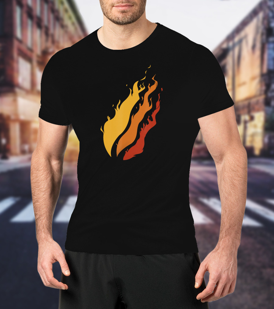 Vintage Fire Nation Flame Gamers T-Shirt