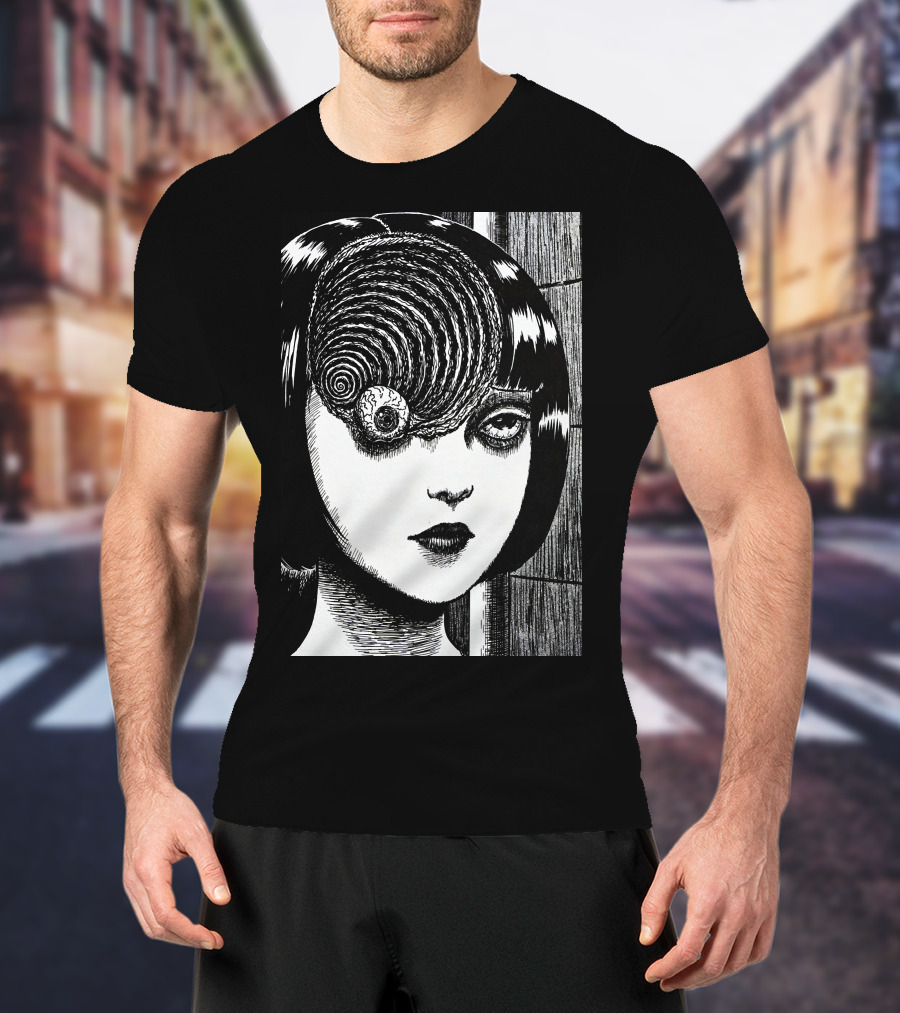 UZUMAKI Junji Ito Spiral Horror Manga T-Shirt