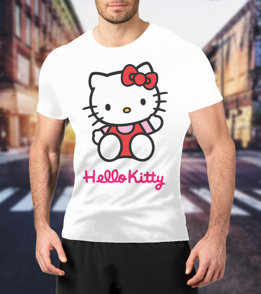 Hello Kitty Cute Bow Character T-Shirt
