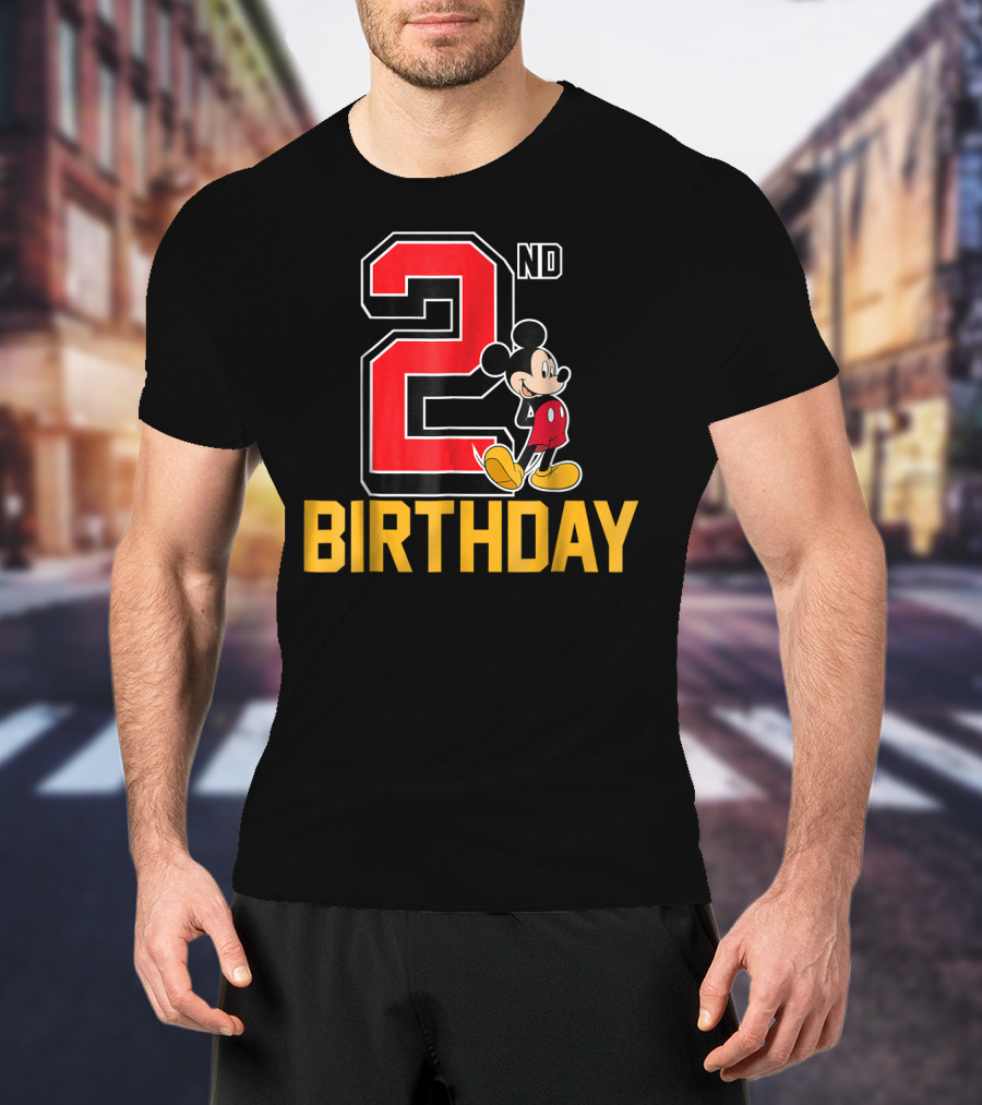 Disney Mickey Mouse 2nd Birthday T-Shirt