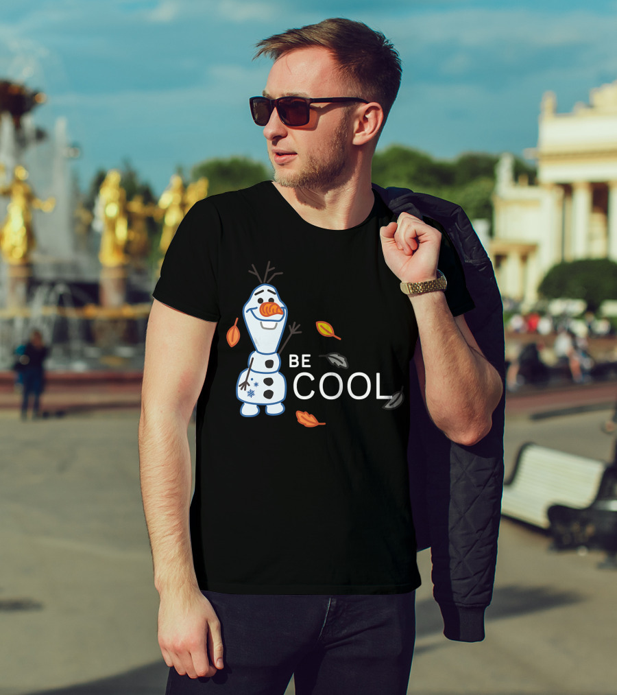 Olaf Be Cool Disney Frozen 2 Autumn Leaves T-Shirt
