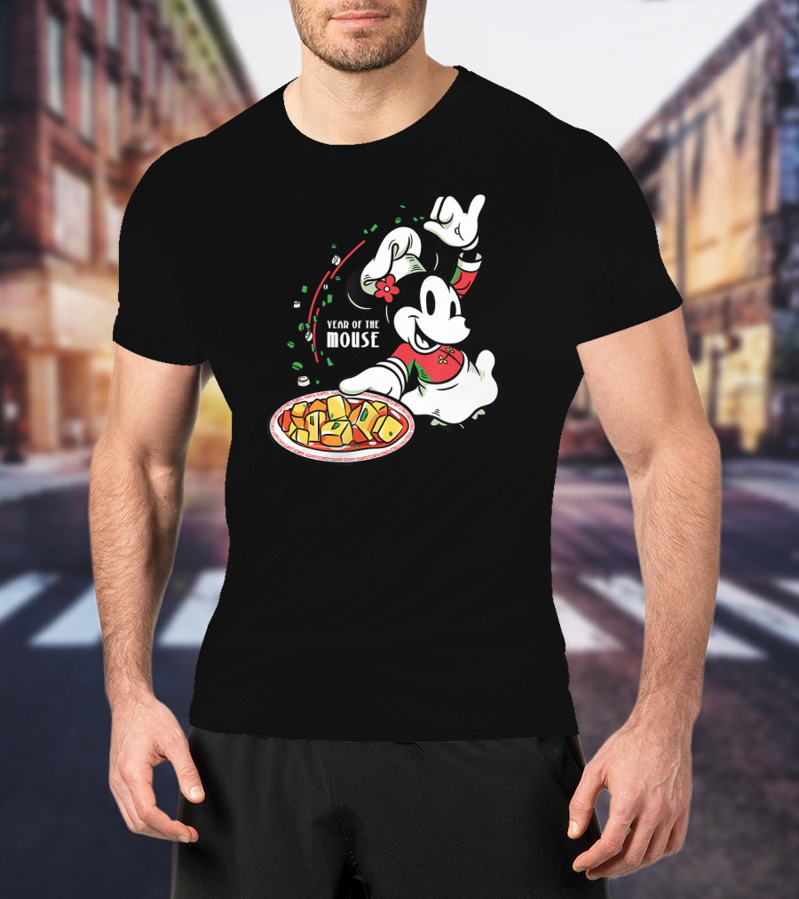 Minnie Mouse Chef Minnie Year Of The Mouse Chinese New Year Year Of The Mouse T-Shirt