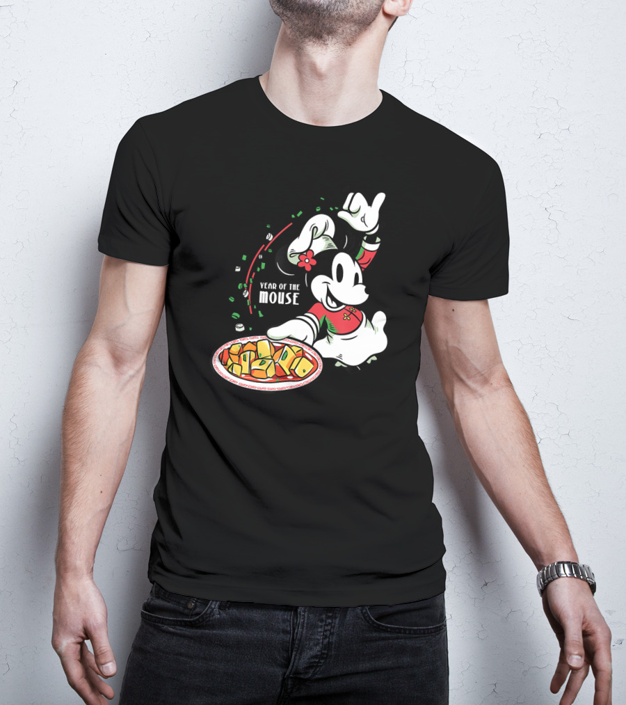 Minnie Mouse Chef Minnie Year Of The Mouse Chinese New Year Year Of The Mouse T-Shirt