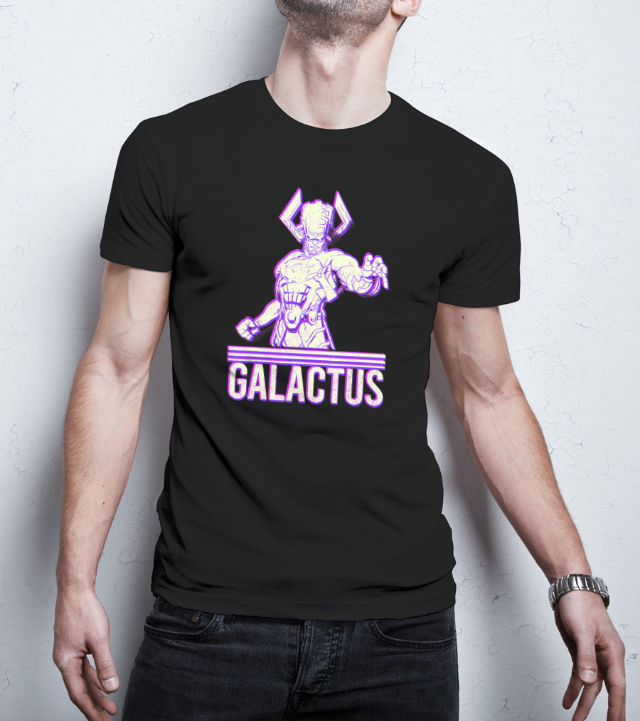 Marvel Galactus 3D Purple Cosmic Entity T-Shirt