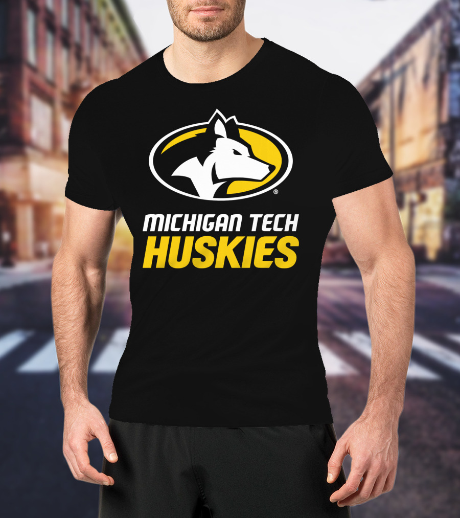 Michigan Tech Huskies NCAA Michigan Technological University T-Shirt