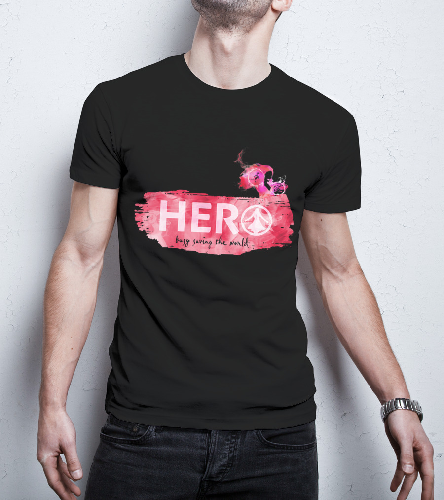 Scarlet Witch Hero Busy Saving The World Marvel T-Shirt