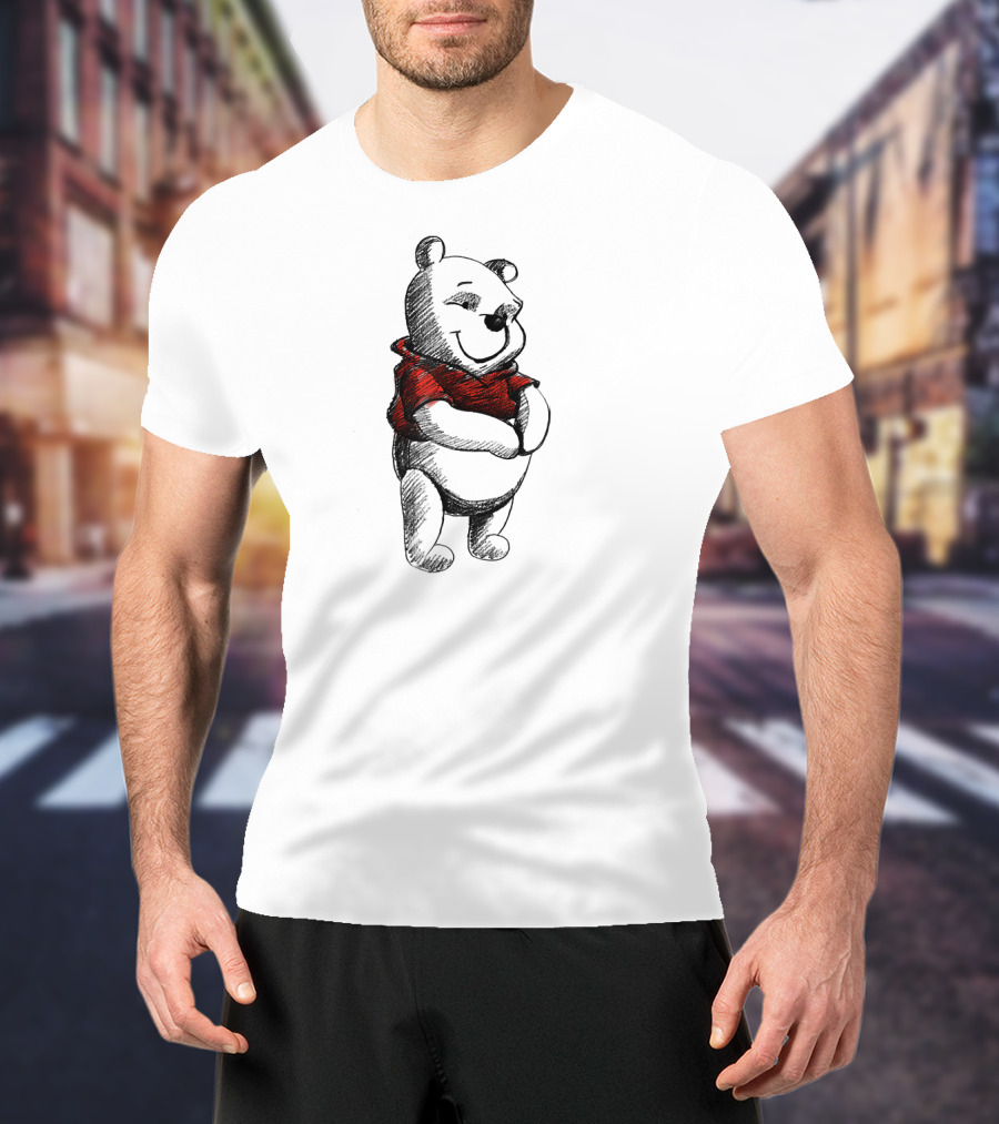 Winnie The Pooh Disney Sketch Character T-Shirt