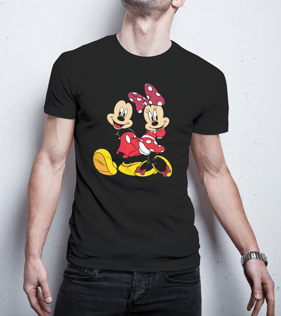 Disney Mickey And Minnie Mouse Classic Pose T-Shirt