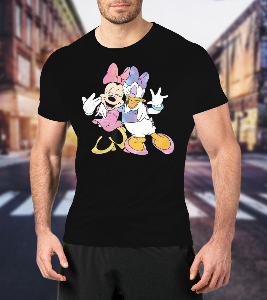Disney Minnie Mouse And Daisy Duck Pastel Best Friends T-Shirt