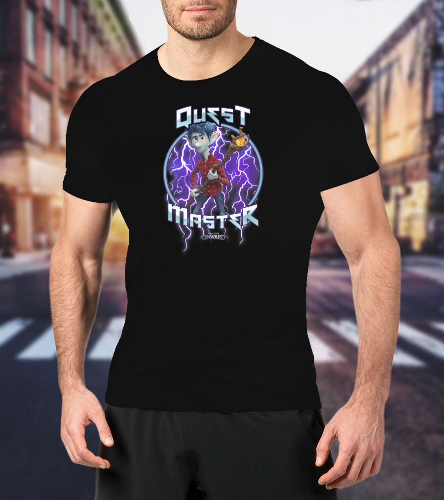 Quest Master Disney Pixar Onward Ian T-Shirt