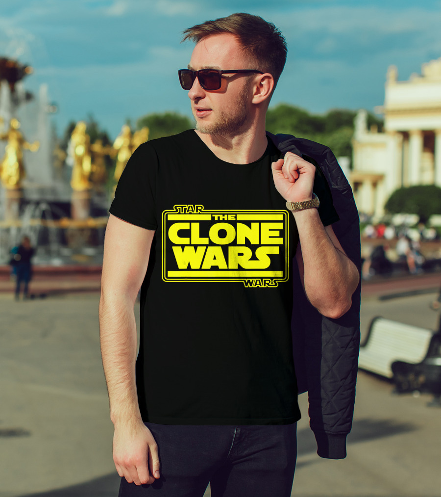 Star Wars The Clone Wars Yellow T-Shirt