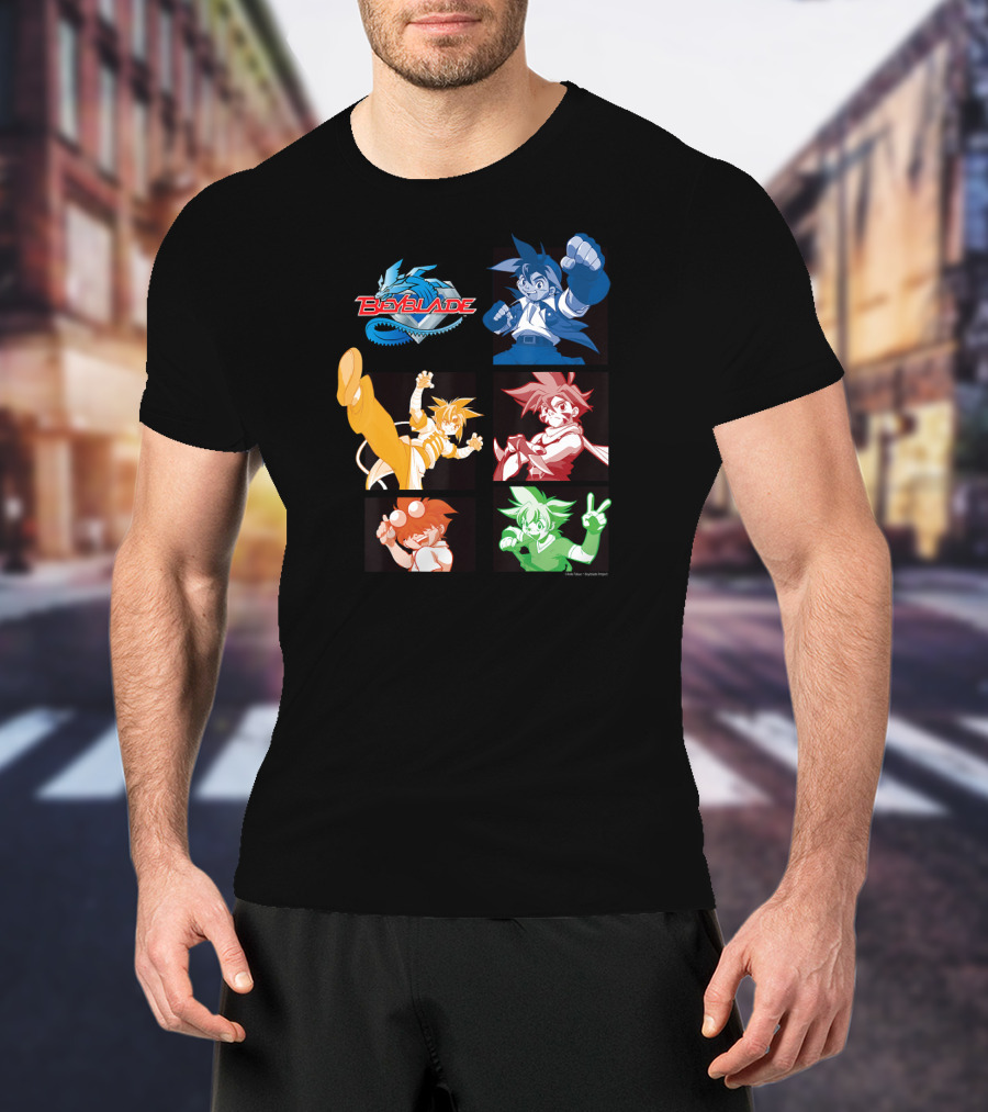 BEYBLADE GENERATION 1 BLADEBREAKERS MONO DARK DRAGON T-Shirt