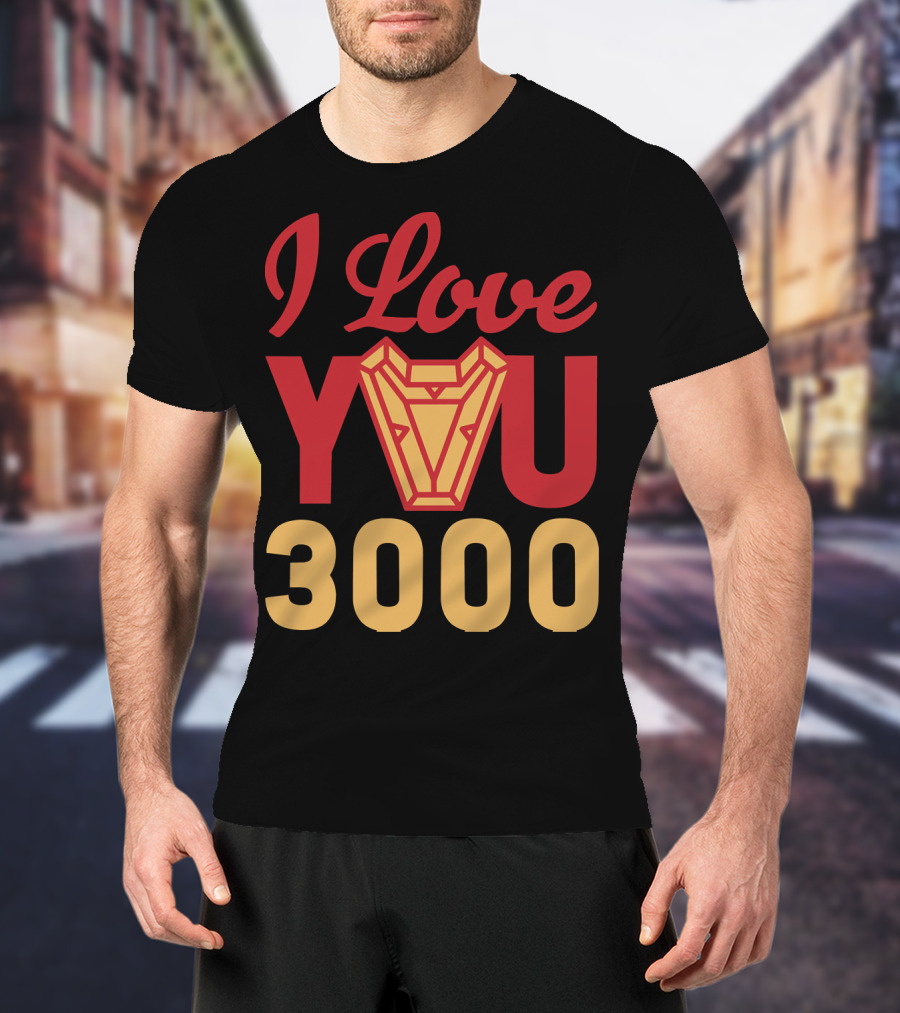 I Love You 3000 Marvel Arc Reactor T-Shirt