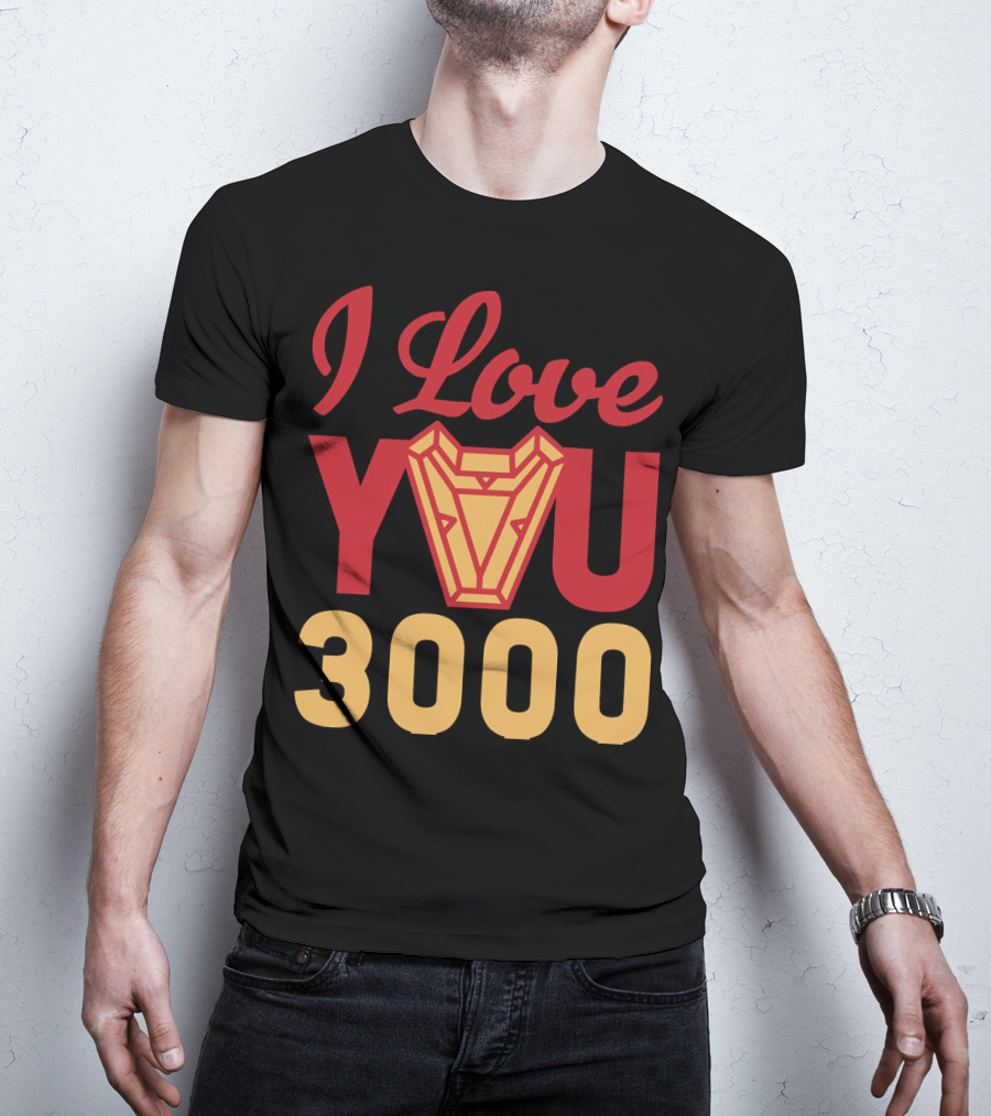 I Love You 3000 Marvel Arc Reactor T-Shirt