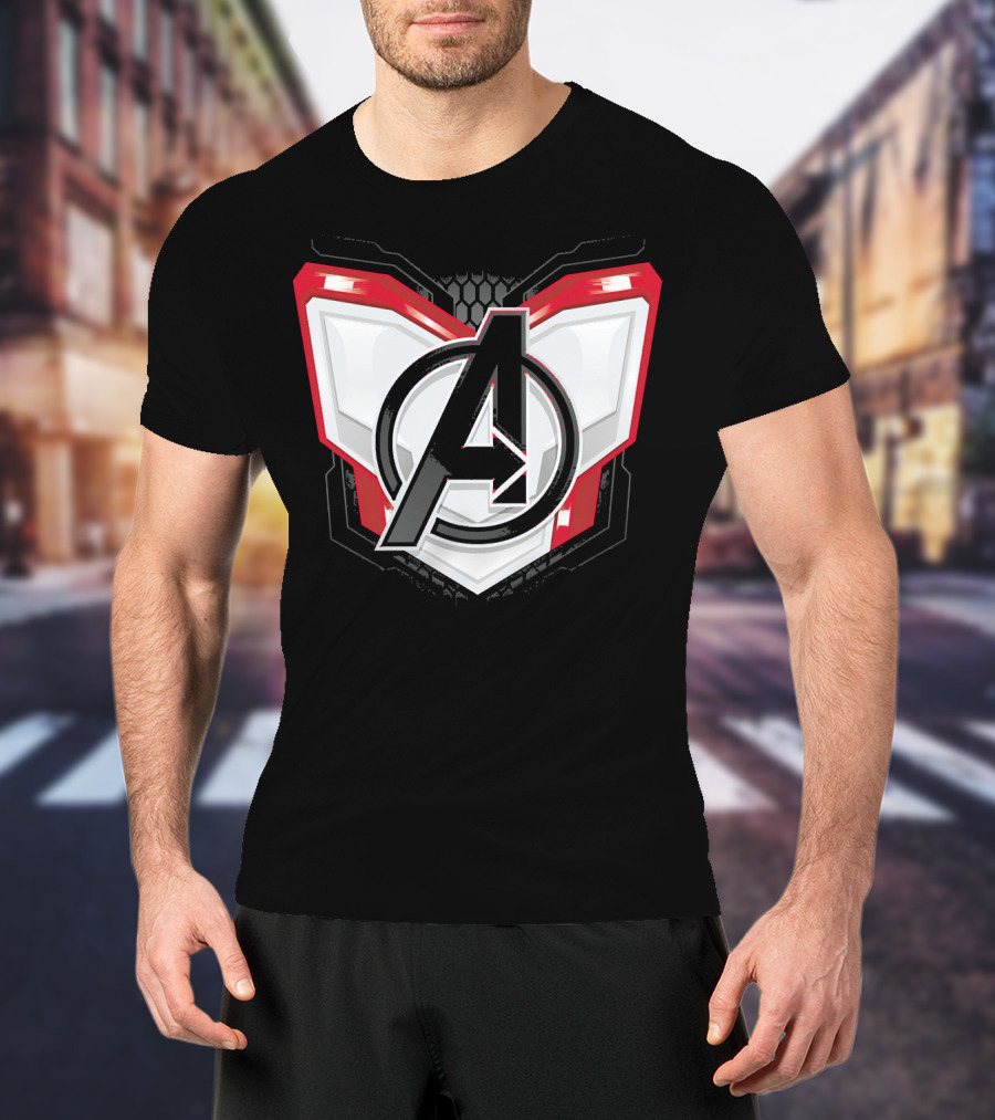 Avengers Logo Quantum Suit T-Shirt