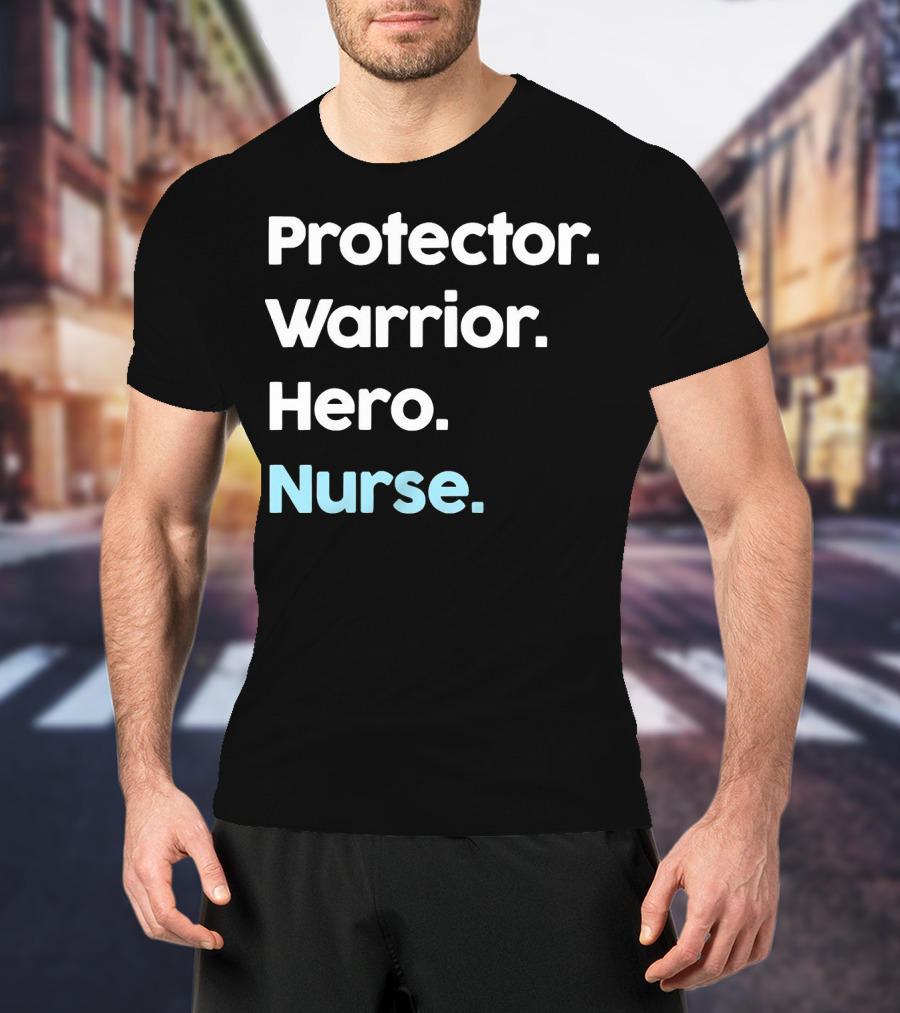 Protector Warrior Hero Nurse Classic Ladies T-Shirt