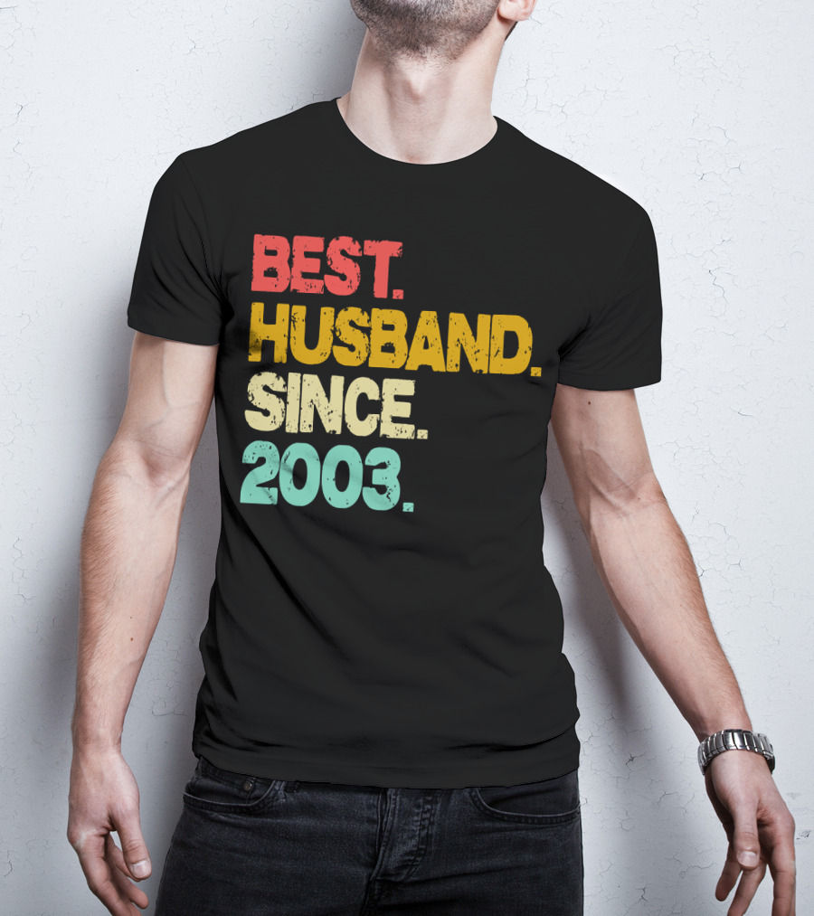Best Husband Since 2003 Vintage T-Shirt