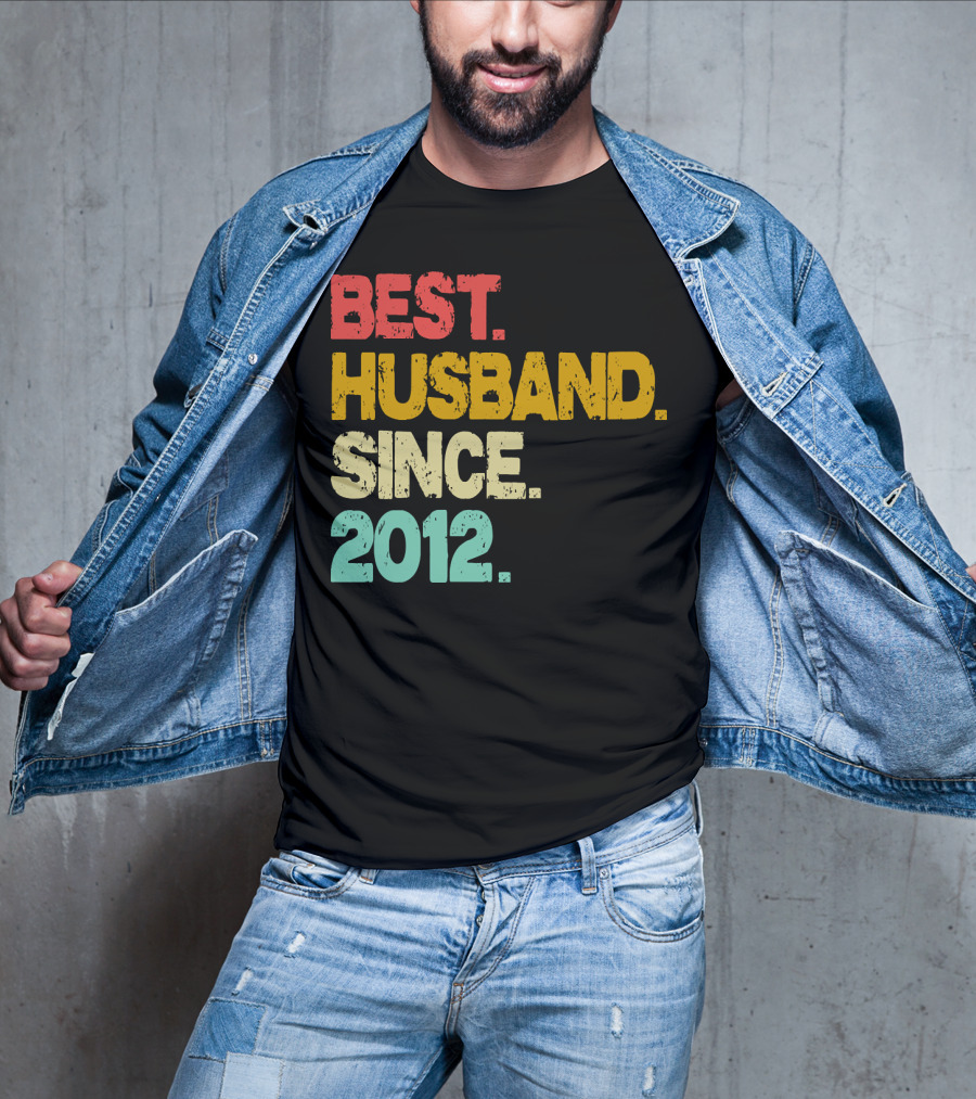 Best Husband Since 2012 T-Shirt