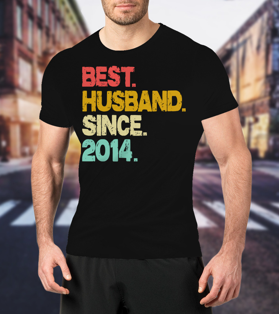 Best Husband Since 2014 T-Shirt